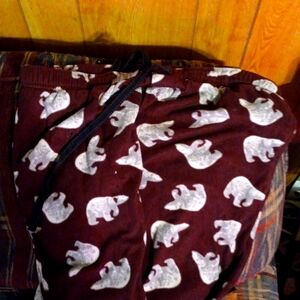 Polar bear pajama pants